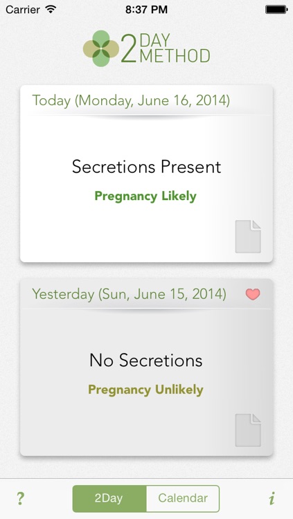 2Day Method - Fertility Awareness & Family Planning