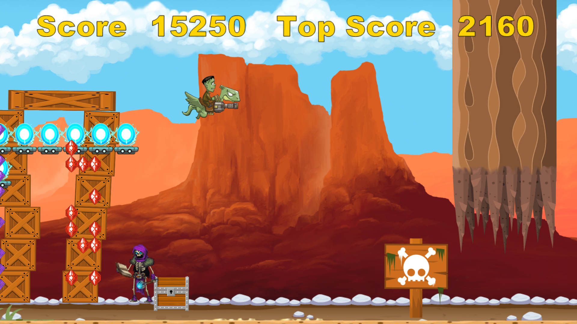 Jr's Gem Run screenshot 12