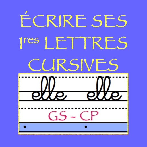 Ecrire ses premières lettres en GS - CP icon