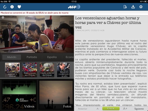 AFP iPad Edition screenshot 3