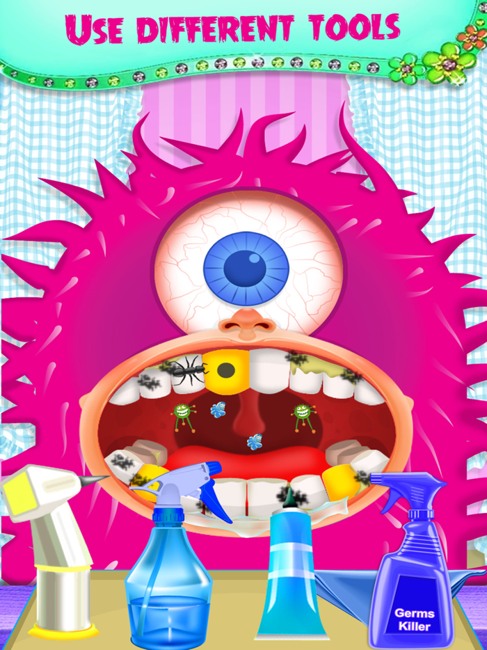 Monster Dentist Doctor - Free Fun Dental Hospital Games