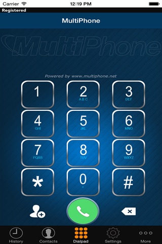 MultiPhone. screenshot 2