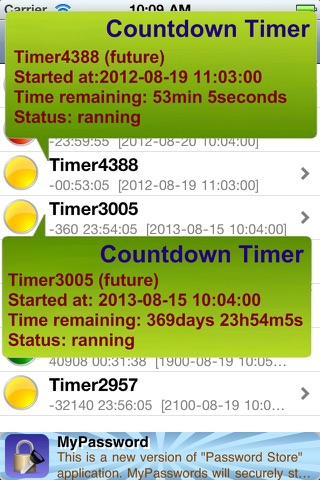 Multiple Timer Free screenshot 3