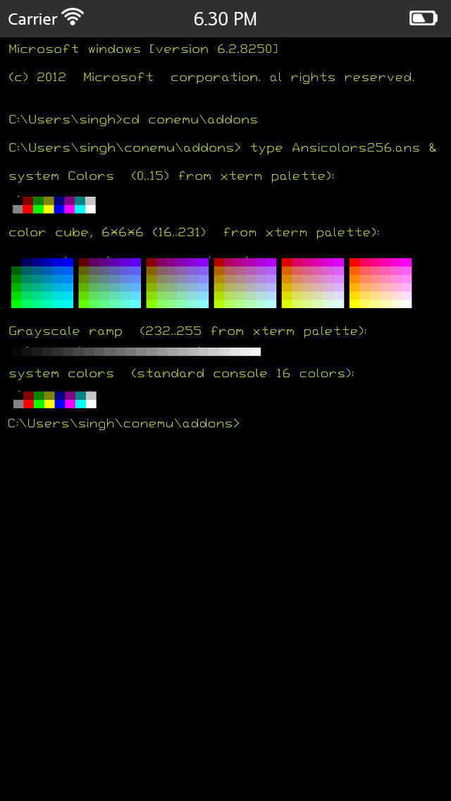 CMD Line - MS DOS, CMD, Shell ,SSH, WINDOWS, TERMINAL, CONSOLE, SERVER AUDITOR Screenshot
