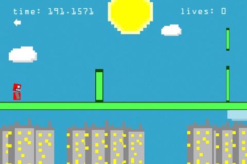 Line Jump Run X : Robot Dash ( ラインジャンプXを実行 ) - by Cobalt Play 8 bit Gamesのおすすめ画像1