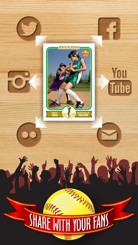 Softball Card Maker - Make Your Own Custom Softball Cards with Starr Cardsのおすすめ画像4