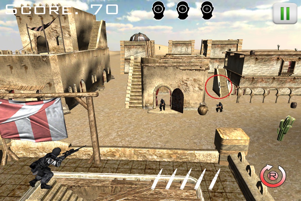 Desert Conflict - Sniper Warfare G.I. screenshot 2