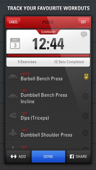 Gym Genius - Workout Tracker:  Log Your Fitness, Exercise & Bodybuilding Routinesのおすすめ画像4