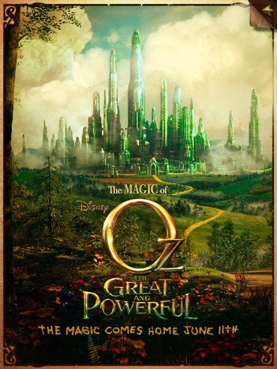 The Magic of Oz The Great and Powerful: Second Screen