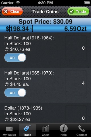 RRBI Silver Wallet screenshot 3