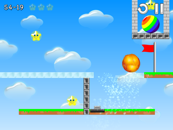 Rainbow Ball Rush iPad screenshot