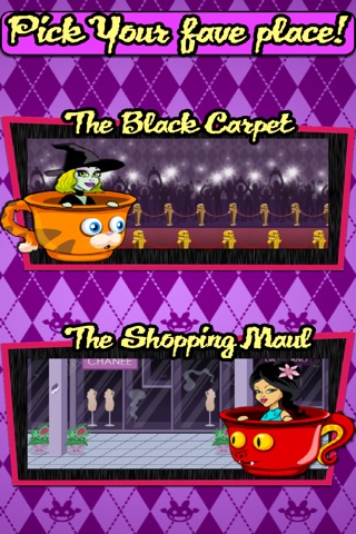 Teacup Fliers Monster Girls: A Sweet Uber Fun Tea Party Game for Fashion-ista VIP Ghouls screenshot 2