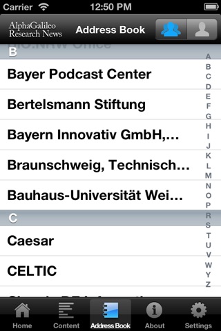 AlphaGalileo German Research News screenshot 4