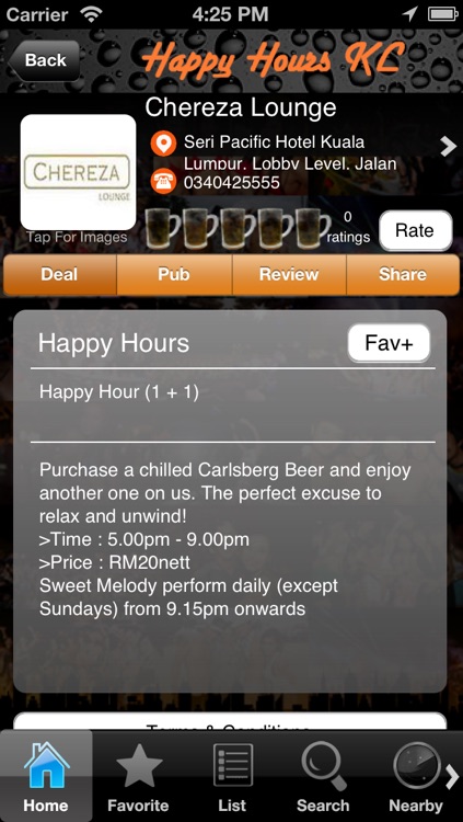 Happy Hours Kuala Lumpur