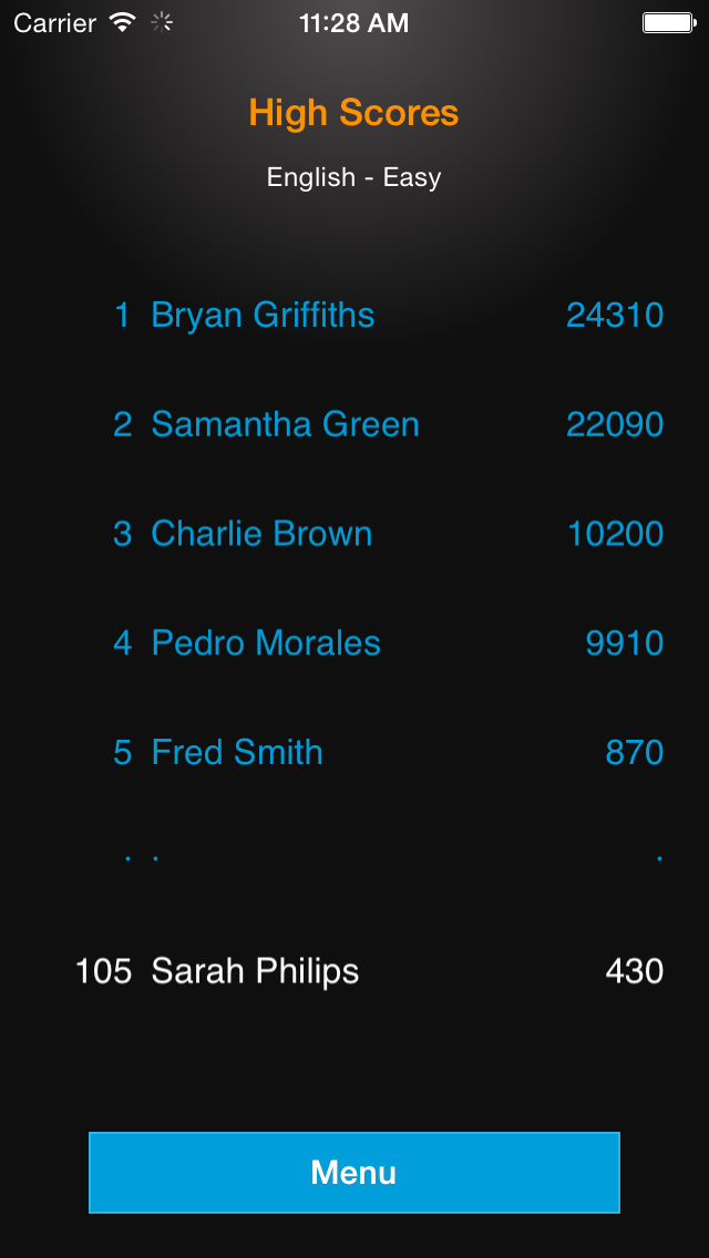 Shuffle: The funny, speedy word finding game Screenshot