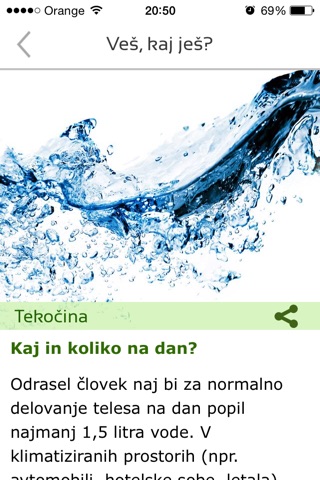 Veš kaj ješ za iPhone screenshot 4