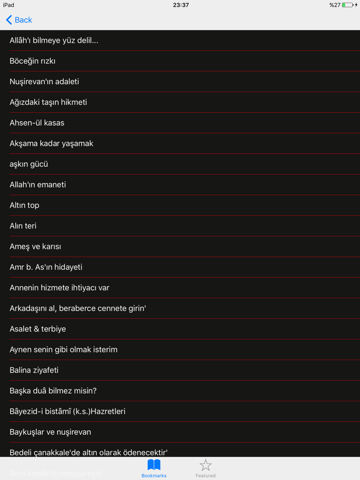 Dini Hikayeler internetsiz