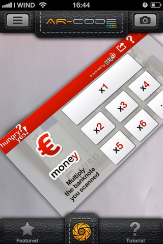 AR-Code screenshot 2