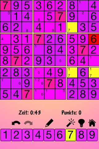 Sudoku special Lite screenshot 4