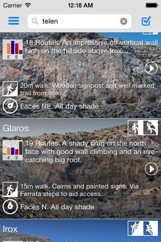 Kalymnos Rock Climbing Topo screenshot 3