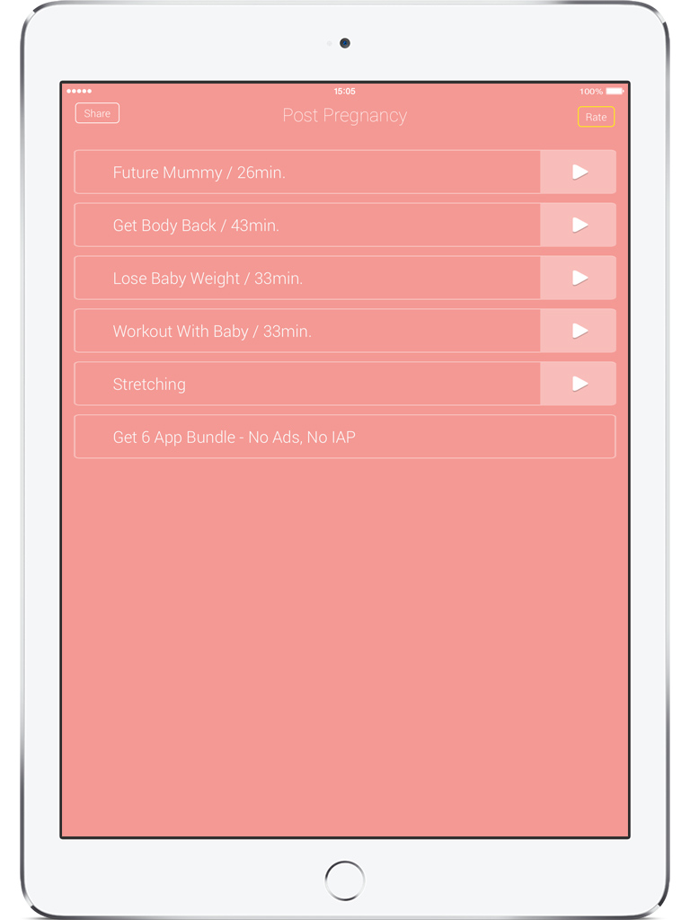 Post Pregnancy Workouts Lite – Lose Belly Fat with Body Weight Exercises