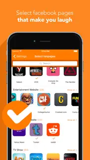 funfeed - feed on facebook feeds iphone screenshot 2