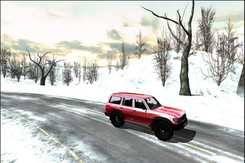 Car Race Winter screenshot 3