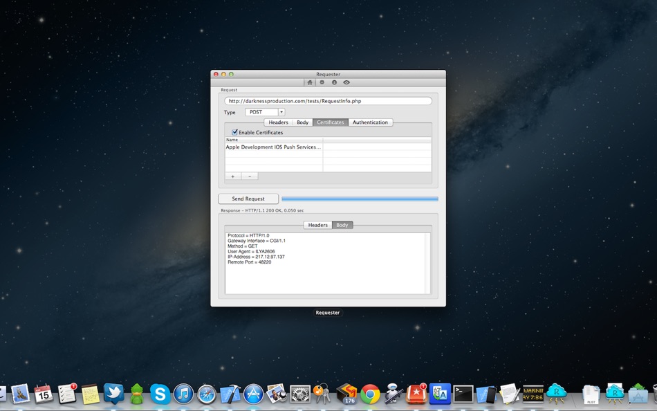 #3. Requester (macOS) بواسطة: ILIA SHKOLNIK