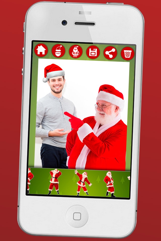 Photo with Santa Stickers screenshot 3