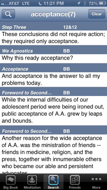 One Day At A Time - Alcoholics Anonymous (AA) screenshot-3