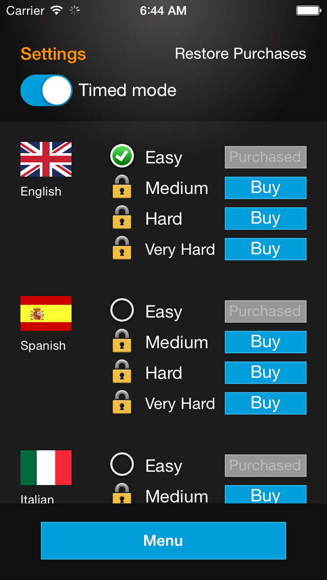 Shuffle: The funny, speedy word finding game Screenshot