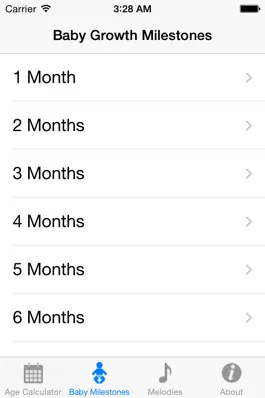 Game screenshot myBaby Milestones apk