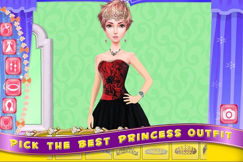 Princess Glamorous Makeover salon screenshot 4