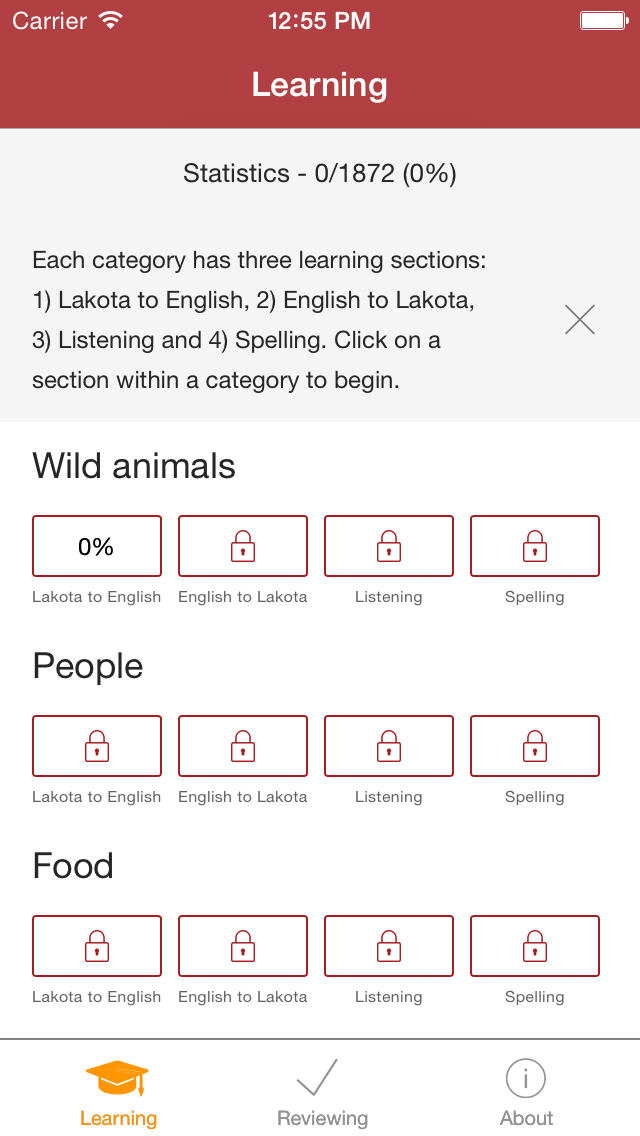 Lakota Vocab Builder
