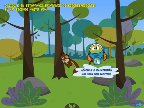 O Caso do Brinquedo Perdido - Livro Animado do Peixonauta Lite screenshot 3