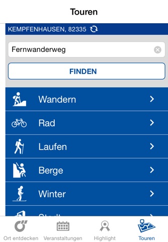 Oberbayern App von Das Örtliche - Mit dem mobilen Reiseführer für München und die Region wird Ihr Urlaub noch schöner! screenshot 3