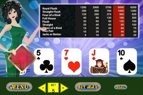 Lucky Poker Girls Bonanza - HD screenshot 4