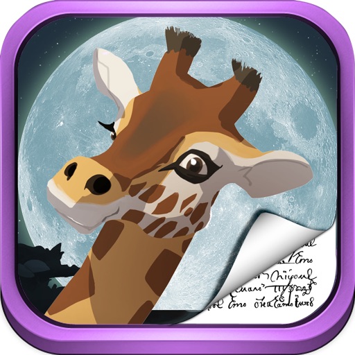 A night at the zoo - interactive book for children