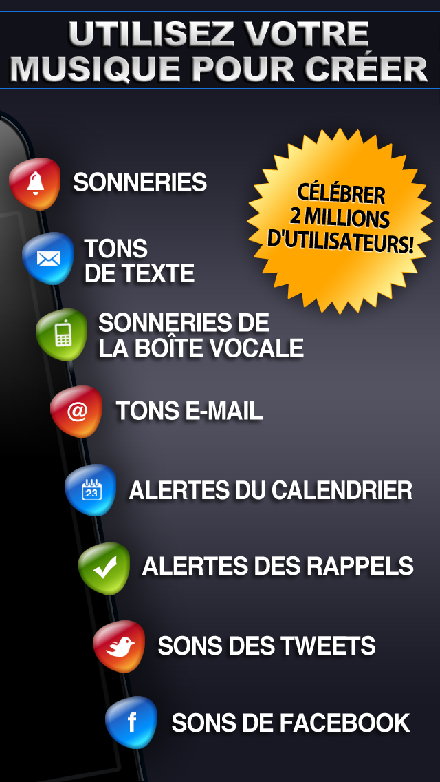 Screenshot #1 pour Sonneries>