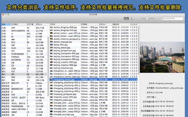文件分类浏览器