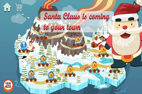 Snow Line Puzzle:サンタクロース クリスマス ゲーム 子供のための に ノエル イブのおすすめ画像2