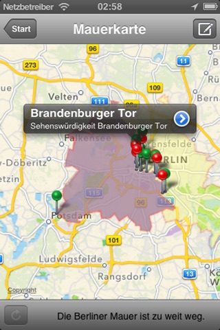 Berlin-WallFinder screenshot 2