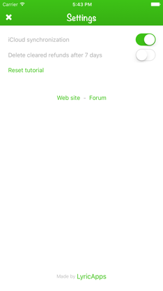 Refunds screenshot 3