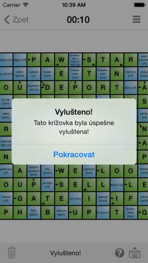 Učíme se anglicky s křížovkami(圖5)-速報App