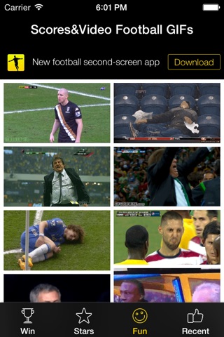 S&V Football GIFs for Messenger screenshot 3