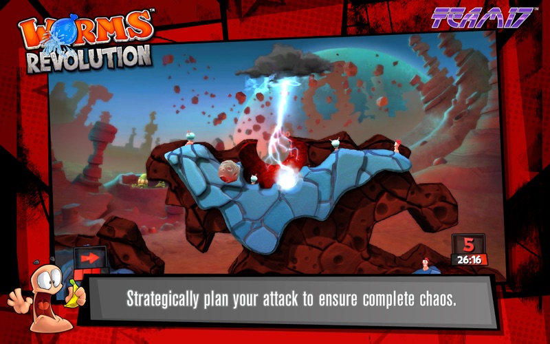 worms revolution - deluxe edition iphone screenshot 4