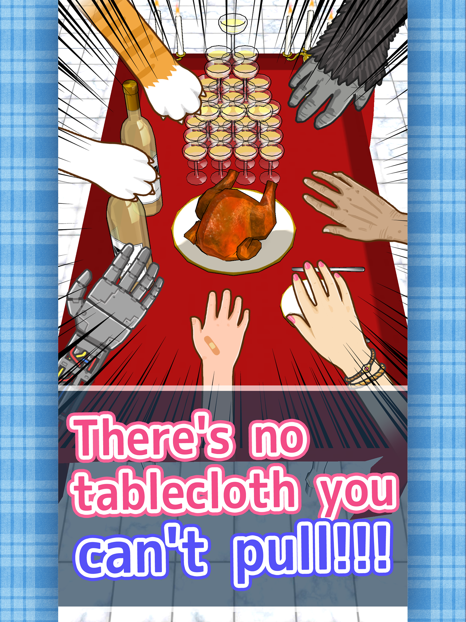 There's no tablecloth I can't pull!! screenshot 10
