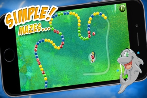 Dolphin Maze - For Kids! Help Dooney And His Friends Popping Underwater Bubbles! screenshot 2