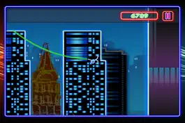 Game screenshot неон город размахивая : пылающий тряпка кукла супер летать с веревка hack