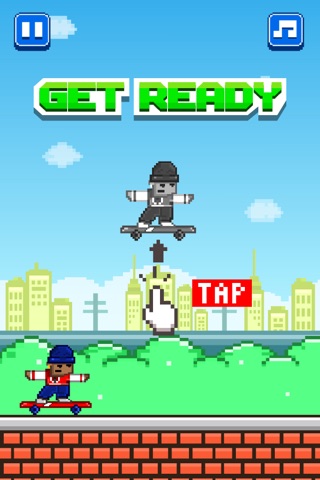 Street Skateboarding - Play Free 8-bit Retro Pixel Skating Games screenshot 2